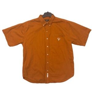Texas Longhorns UT short-sleeved button-up shirt